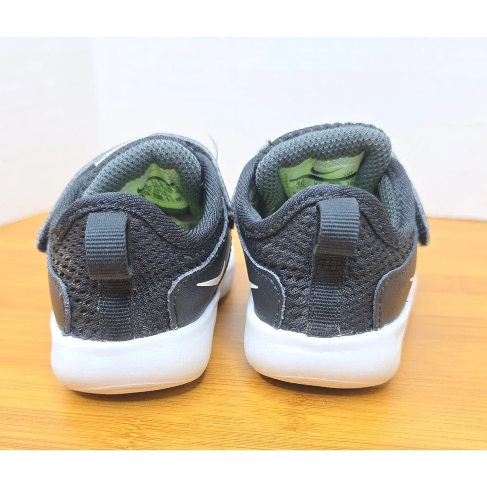 Nike Flex Contact 3 Kids Size 4C US Black/White Toddlers AR4155-001